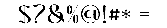 Eysian Font OTHER CHARS
