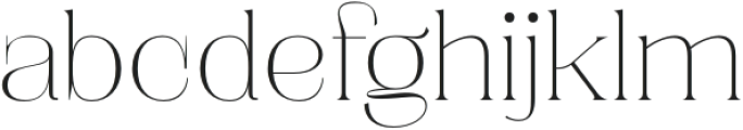 Eyana-Regular otf (400) Font LOWERCASE