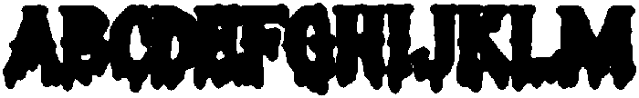 Eyeball Soup Outer Limits otf (400) Font UPPERCASE