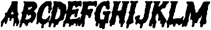 Eyeball Soup Smooth Oblique otf (400) Font UPPERCASE