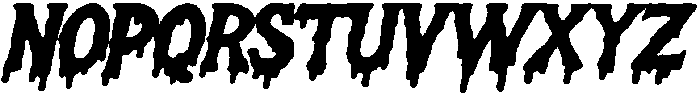 Eyeball Soup Smooth Oblique otf (400) Font UPPERCASE