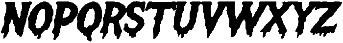 Eyeball Soup Smooth Oblique otf (400) Font LOWERCASE