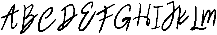 Eyewaer Signature Regular otf (400) Font UPPERCASE