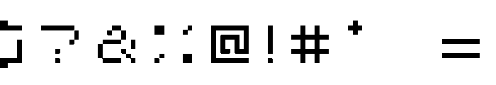 Eyeclipse Regular Font OTHER CHARS