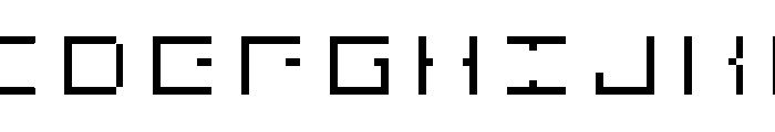 Eyeclipse Regular Font UPPERCASE
