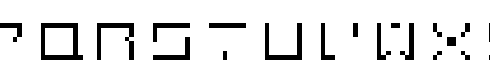Eyeclipse Regular Font UPPERCASE