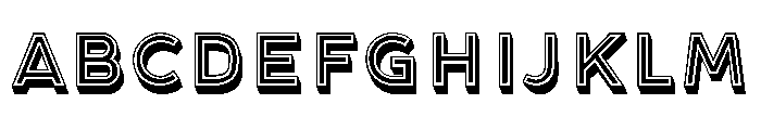 Eyedropper Filled Regular Font UPPERCASE