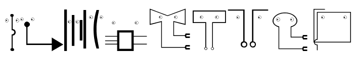 EyelecBats Font OTHER CHARS