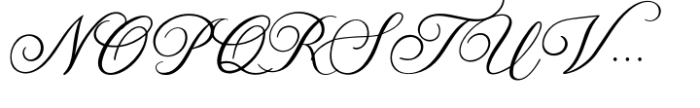 Eyelash Font UPPERCASE