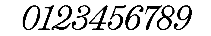 Eyja RegularItalic Font OTHER CHARS