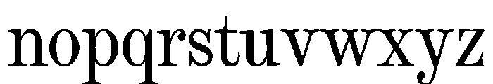 Eyja Regular Font LOWERCASE
