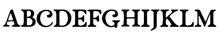 Ezekiel Font UPPERCASE