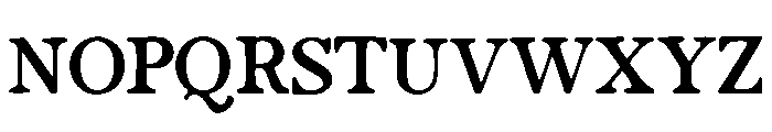Ezekiel Font UPPERCASE