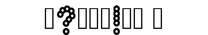 Eziel Regular Font OTHER CHARS