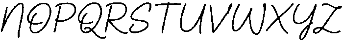 EZ Calestra Regular otf (400) Font UPPERCASE