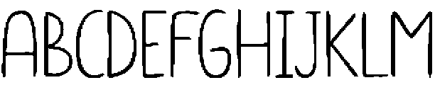 EZ Emberlyn Regular otf (400) Font UPPERCASE