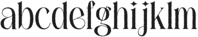 Ezanity Rough Regular otf (400) Font LOWERCASE