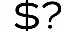 Ezra - Modern Sans 6 Font OTHER CHARS