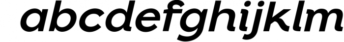 Ezra - Modern Sans Font LOWERCASE