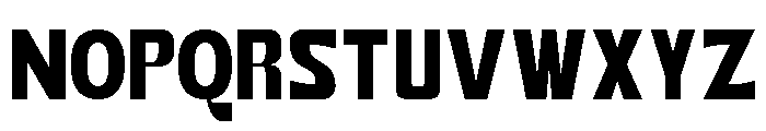 Ez-Bekario Sans Modern Display Font UPPERCASE