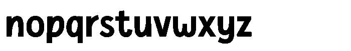 EZ Arvent Font LOWERCASE