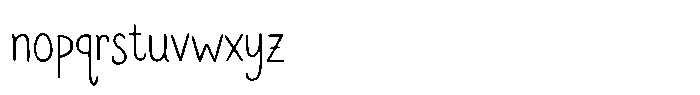 EZ Emberlyn Font LOWERCASE