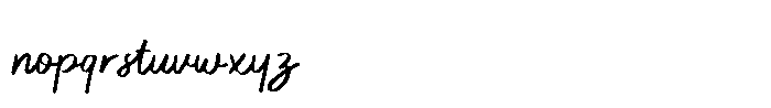 EZ Lintwell Font LOWERCASE