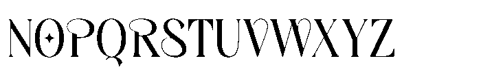 Ezanity Regular Font UPPERCASE