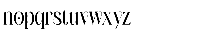 Ezanity Regular Font LOWERCASE