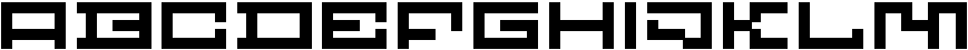 F Pixel Moc Light otf (300) Font UPPERCASE