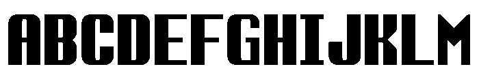 F-Zero SNES Regular Font UPPERCASE