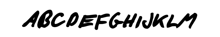 F*ck Beans Bold Italic Font LOWERCASE