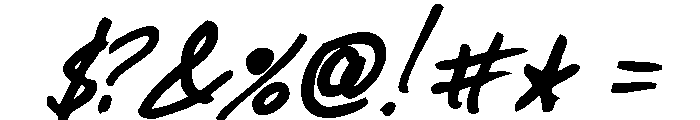 F*ck Beans Pro Bold Oblique Font OTHER CHARS
