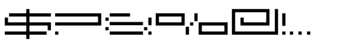 F Pixel Extended Medium Font OTHER CHARS