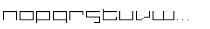 F Pixel Light Font LOWERCASE