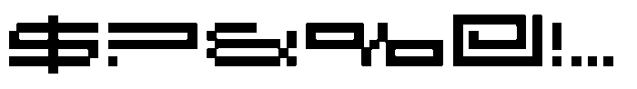 F Pixel Moc Extended Light Font OTHER CHARS