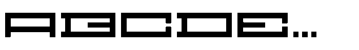 F Pixel Moc Extended Light Font UPPERCASE