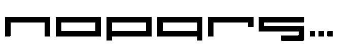F Pixel Moc Extended Light Font LOWERCASE