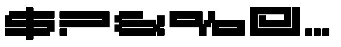 F Pixel Moc Extended Medium Font OTHER CHARS