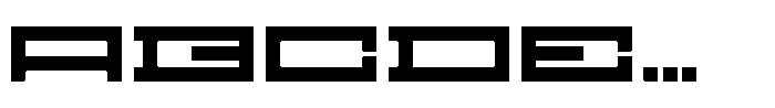 F Pixel Moc Extended Regular Font UPPERCASE