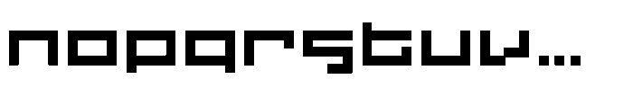 F Pixel Moc Light Font LOWERCASE