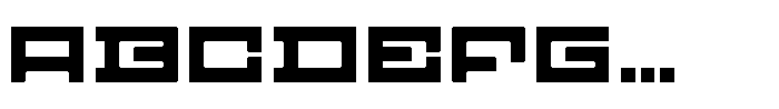F Pixel Moc Regular Font UPPERCASE