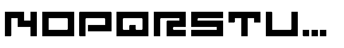 F Pixel Moc Regular Font UPPERCASE