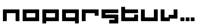 F Pixel Moc Regular Font LOWERCASE