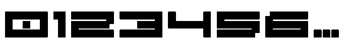 F Pixel Moc Wide Medium Font OTHER CHARS