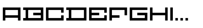 F Pixel Semi Bold Font UPPERCASE