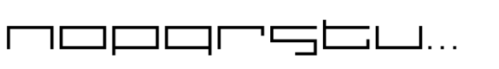 F Pixel Wide Regular Font LOWERCASE