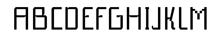 f1 Secuencia Quad ffp Regular Font UPPERCASE