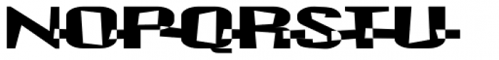 F2F Czykago Trans Font UPPERCASE