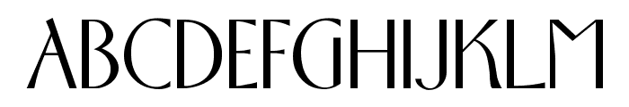 F761-Deco-Regular Font UPPERCASE